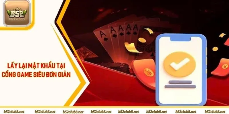 Lấy lại mật khẩu tại cổng game siêu đơn giản