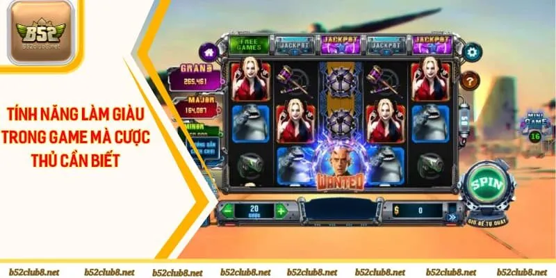 Tính năng làm giàu trong game mà cược thủ cần biết